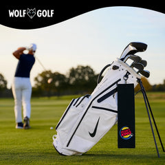 Bogey King Golf Towel | Embroidered in USA | Golf Accessories for Men or Women
