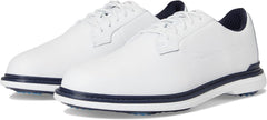 PUMA Royale Golf Shoes — Men’s US 12, White / Deep Navy / Team Light Blue