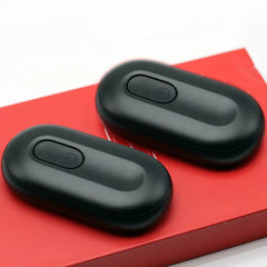 Magnetic Rechargeable Hand Warmers — Black Pair