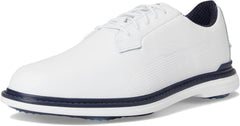 PUMA Royale Golf Shoes — Men’s US 12, White / Deep Navy / Team Light Blue