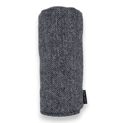 SEAMUS Charcoal Harris Tweed Driver Head Cover