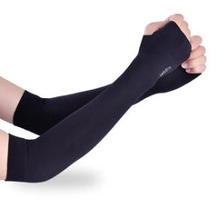 Lightweight Arm Sleeves — Black, Pair