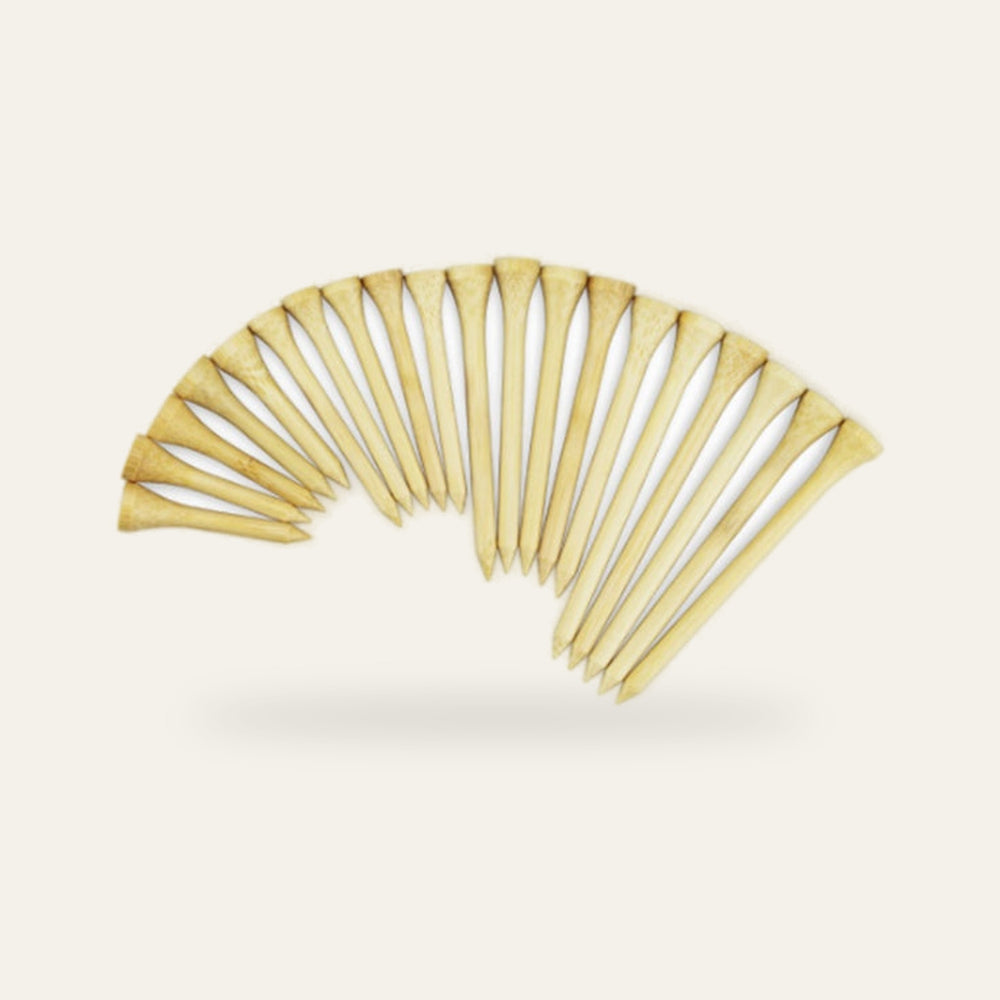Bamboo Golf Tees - 100 Pack