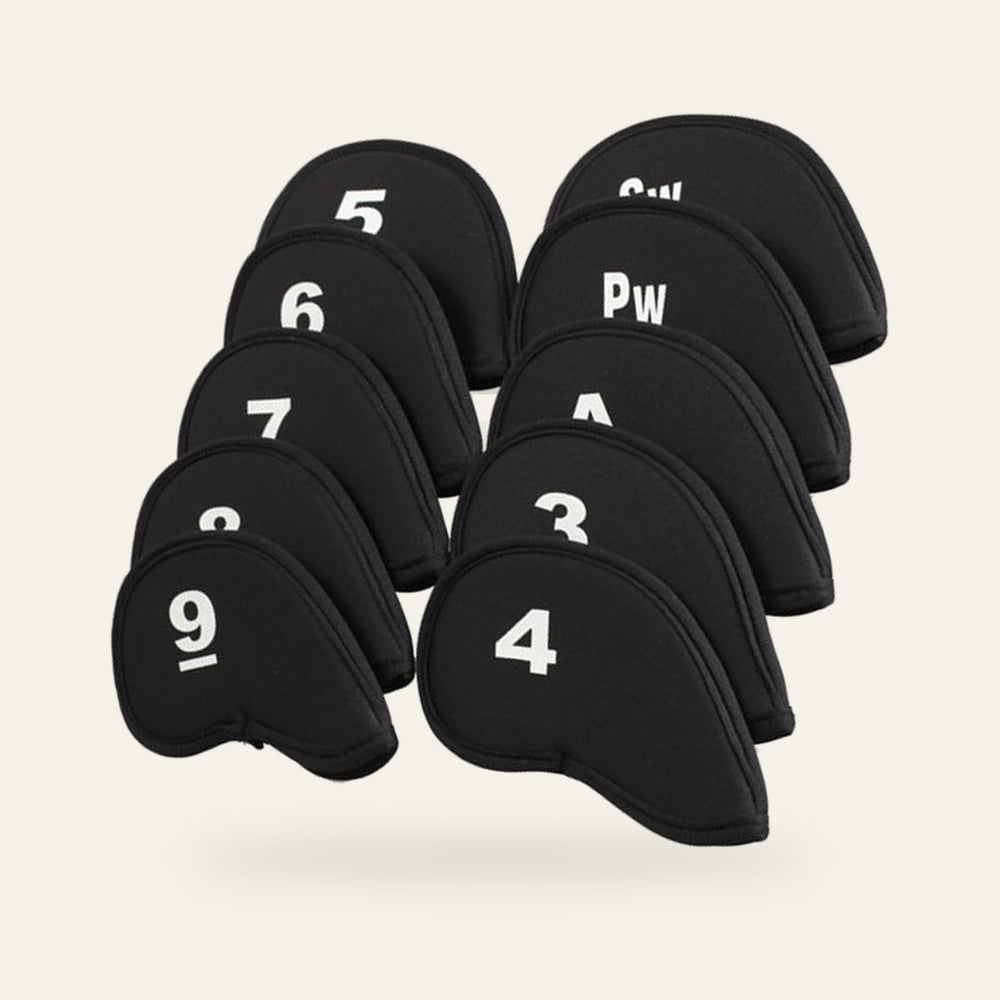 Numbered Iron Covers - 10 Piece Set