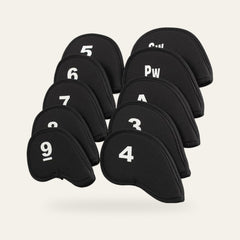 Numbered Iron Covers - 10 Piece Set