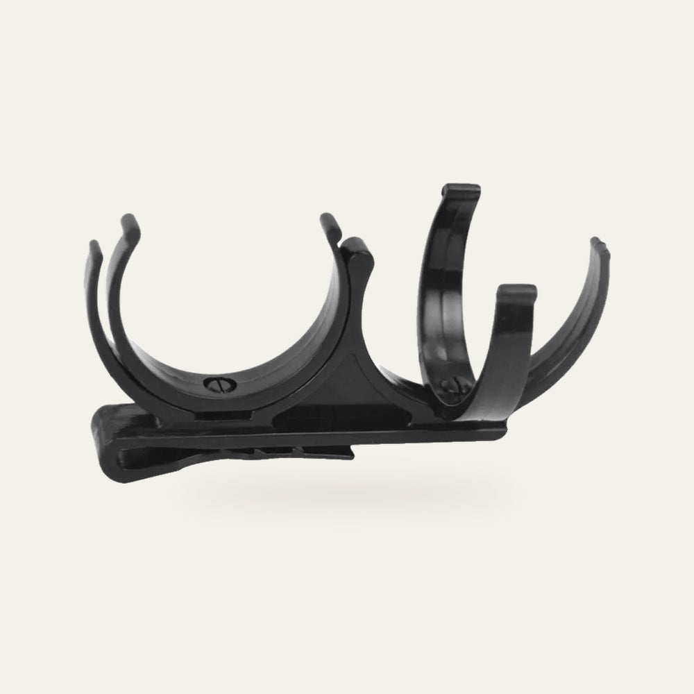 Double Golf Ball Clip — Black