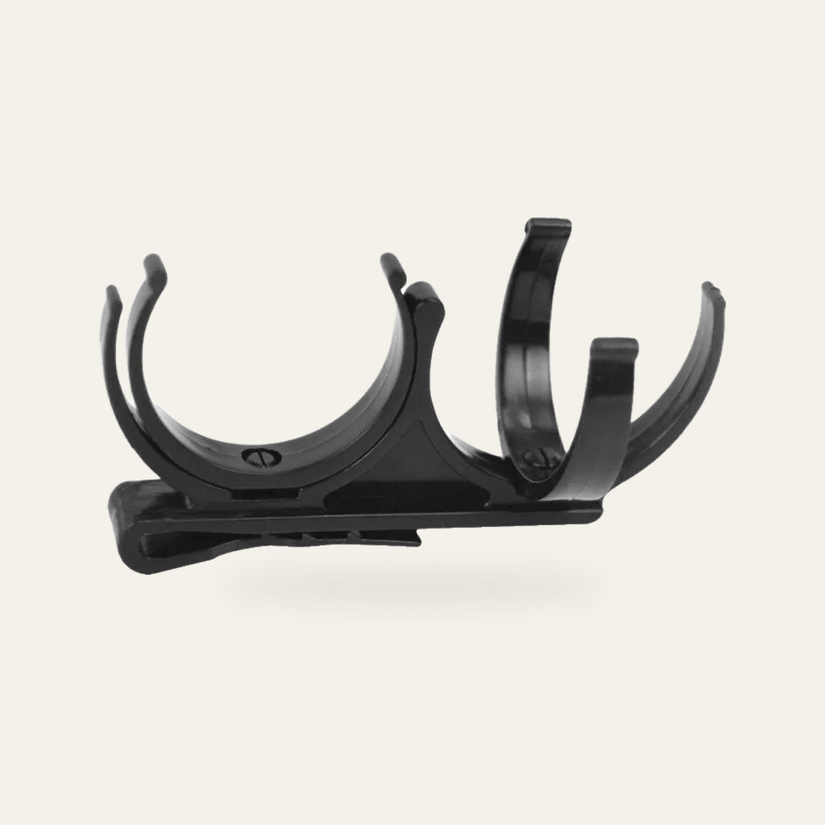 Double Golf Ball Clip — Black