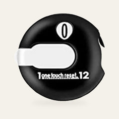 Clip-On Golf Stroke Counter — Black & White