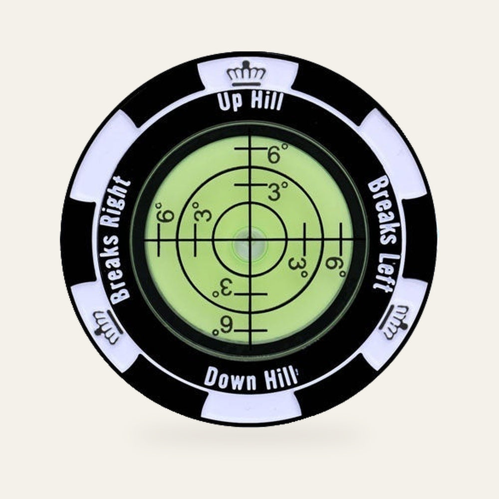 Golf Slope Reader with Clip — Practice Aid