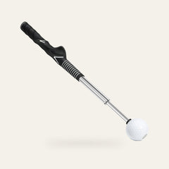 Telescopic Golf Swing Trainer — Black